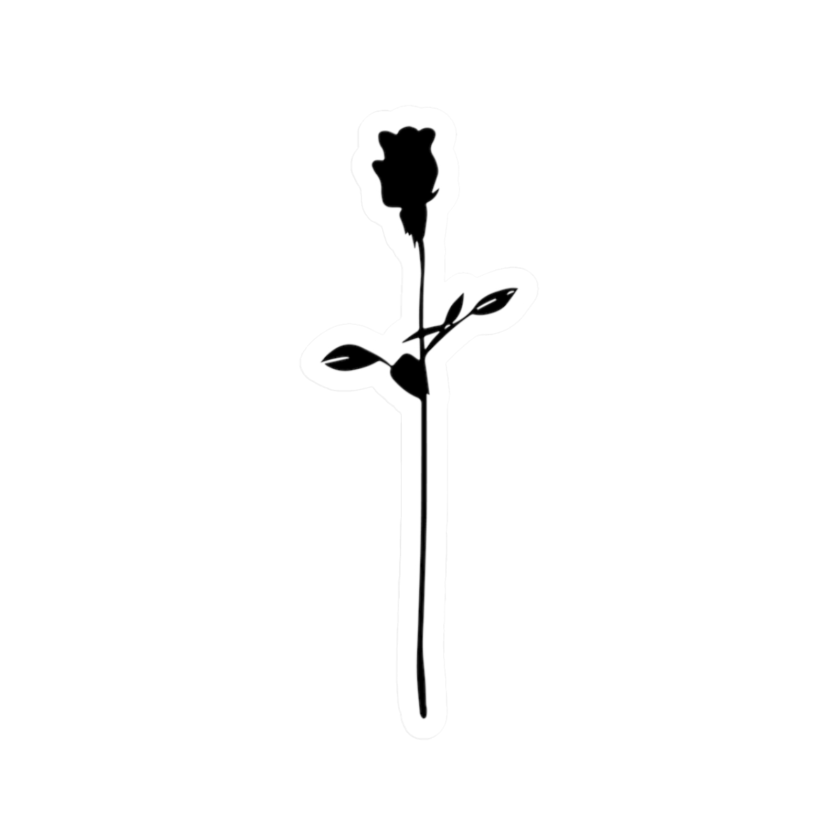 DRAMA Rose Logo Sticker