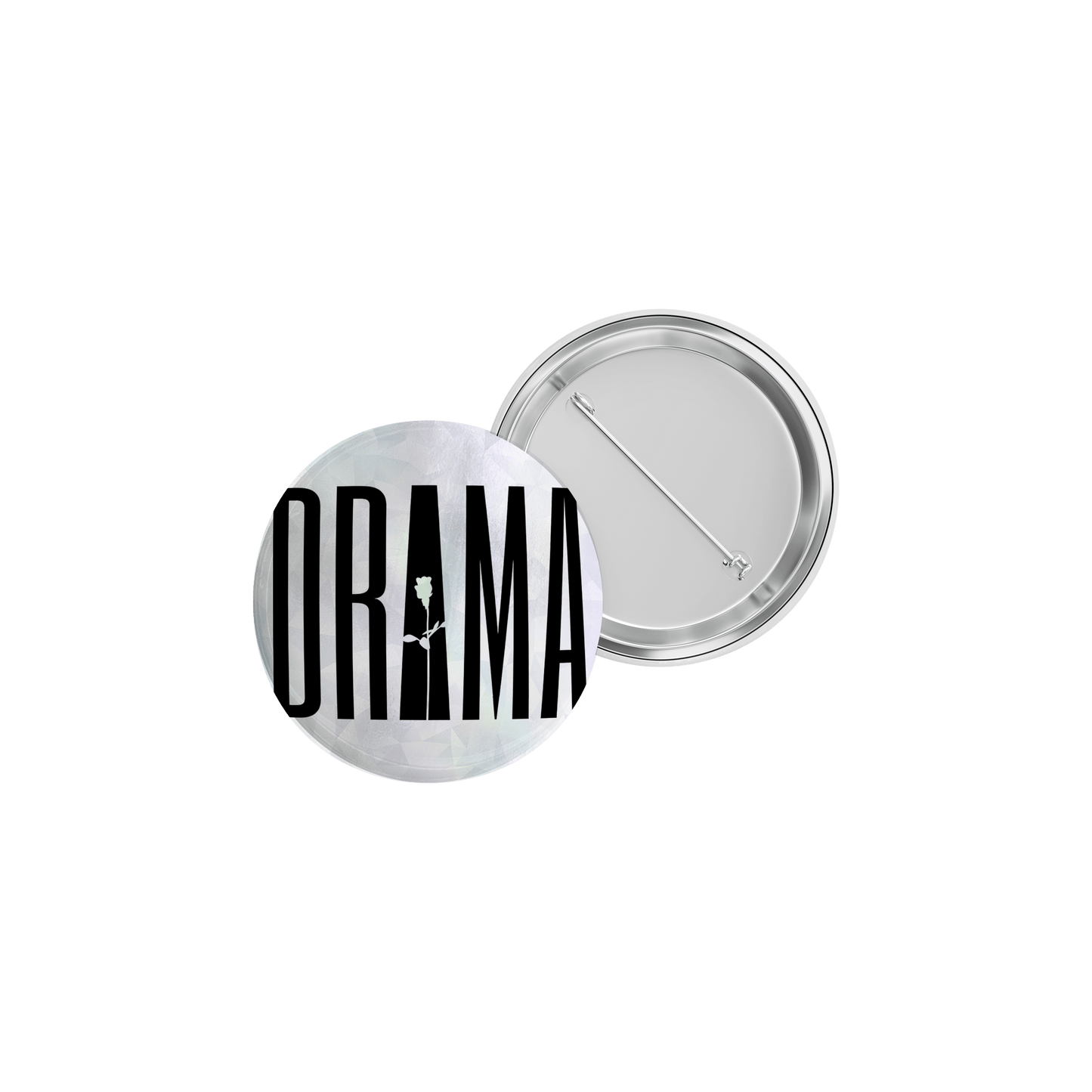 DRAMA Holographic Logo Pin