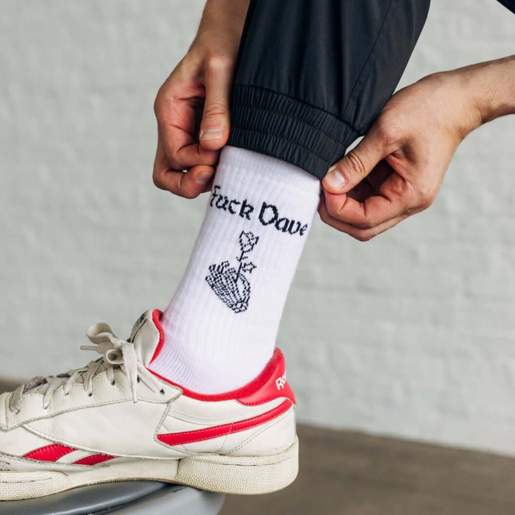 DRAMA Fuck Dave Socks