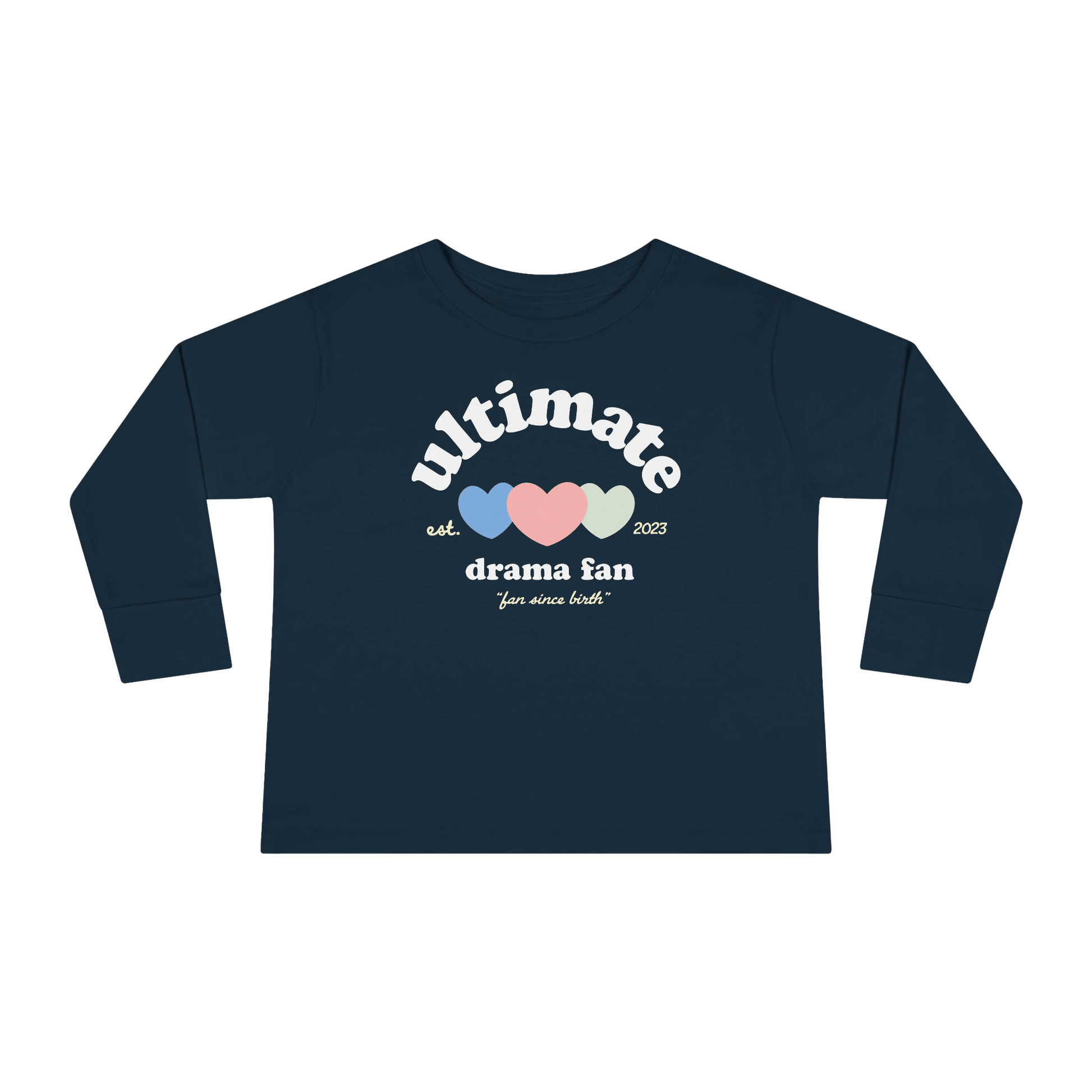 Front view of DRAMA Fan Crewneck