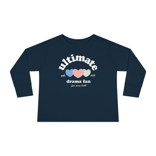 Front view of DRAMA Fan Crewneck