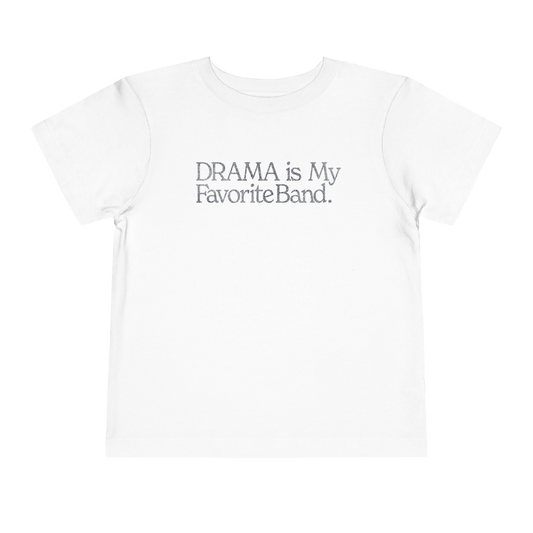 Front view of DRAMA BAND Tee