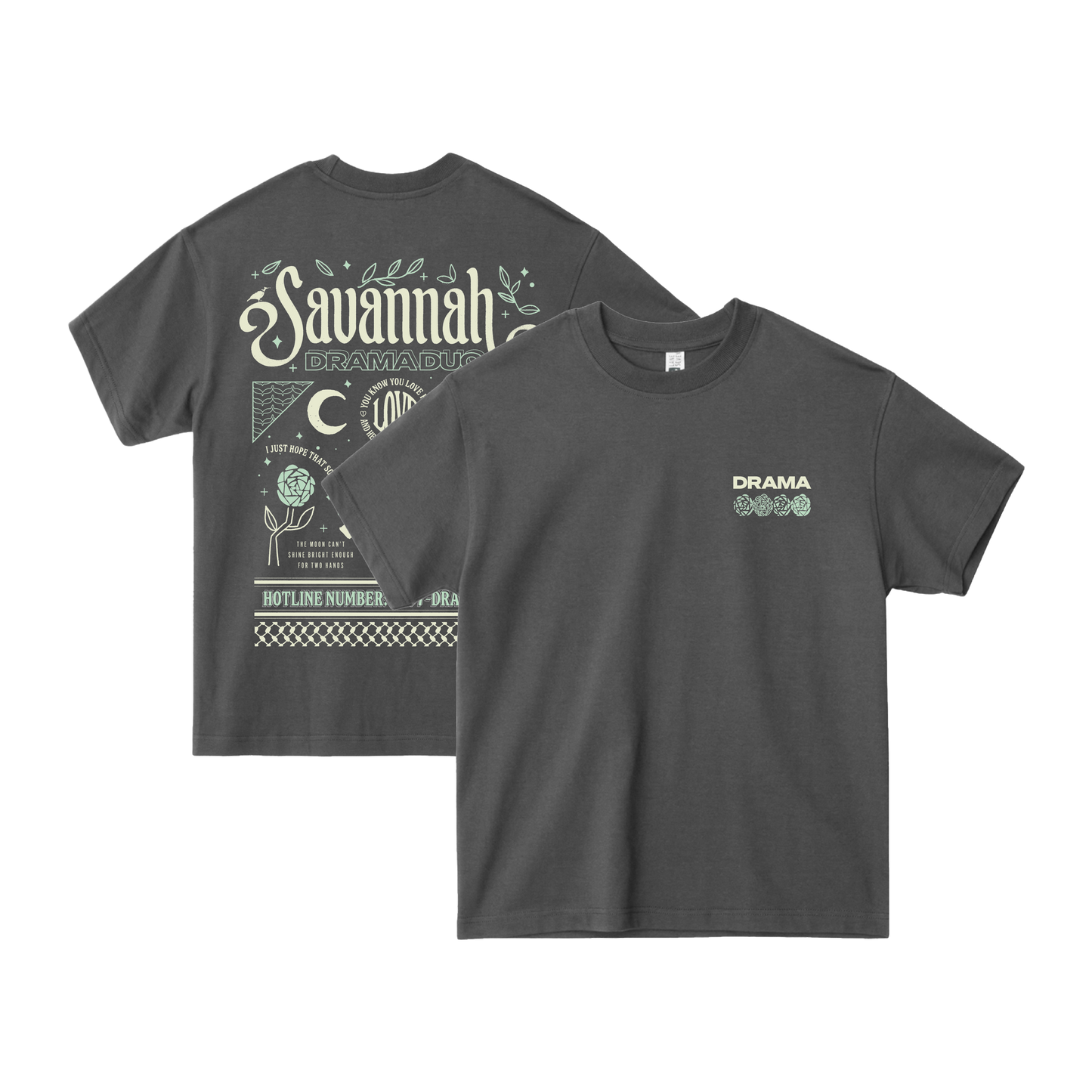 Camiseta con el logo de la rosa