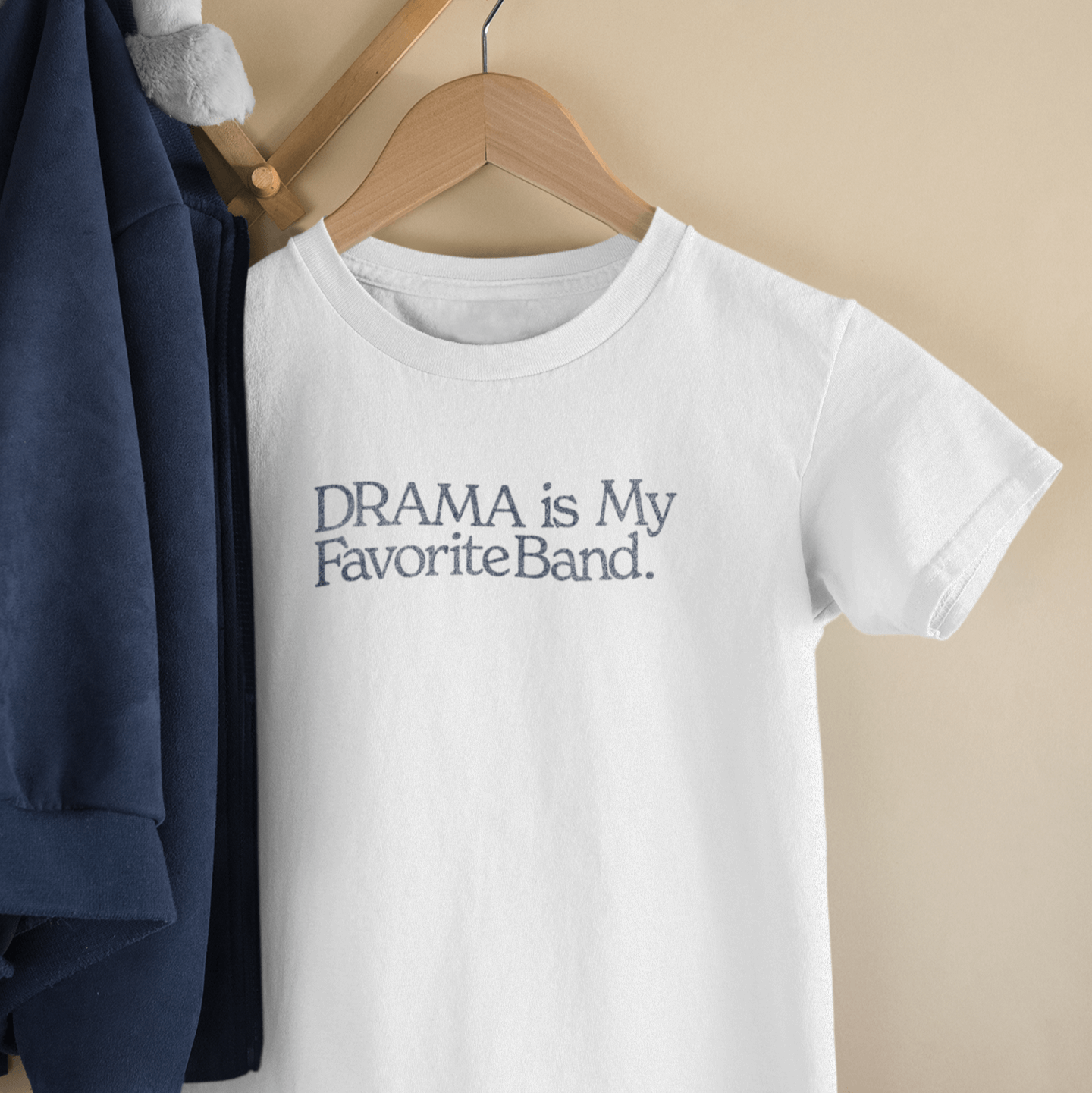 DRAMA BAND Tee on a hanger