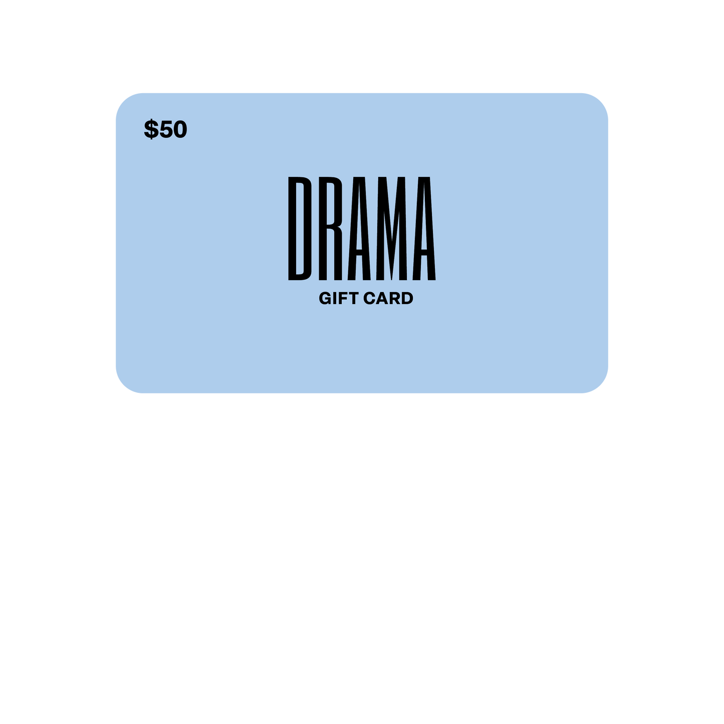 $50 USD DRAMA Gift Card