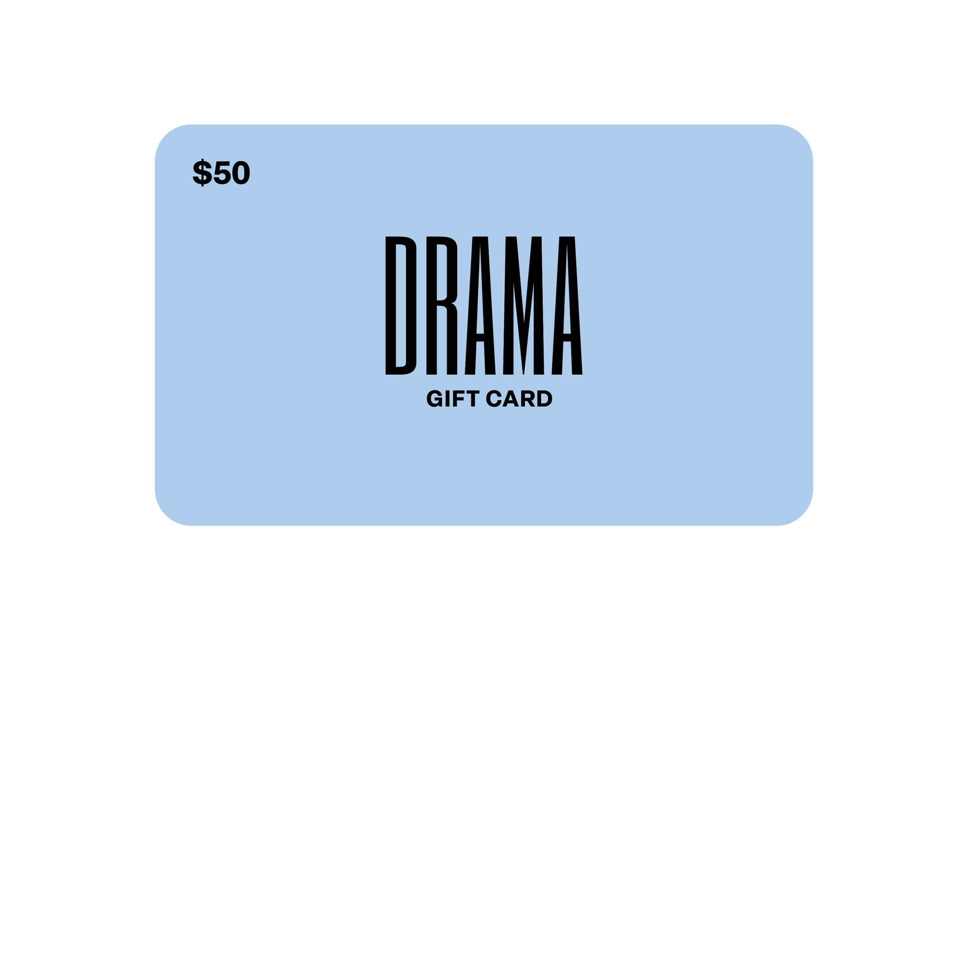 $50 USD DRAMA Gift Card