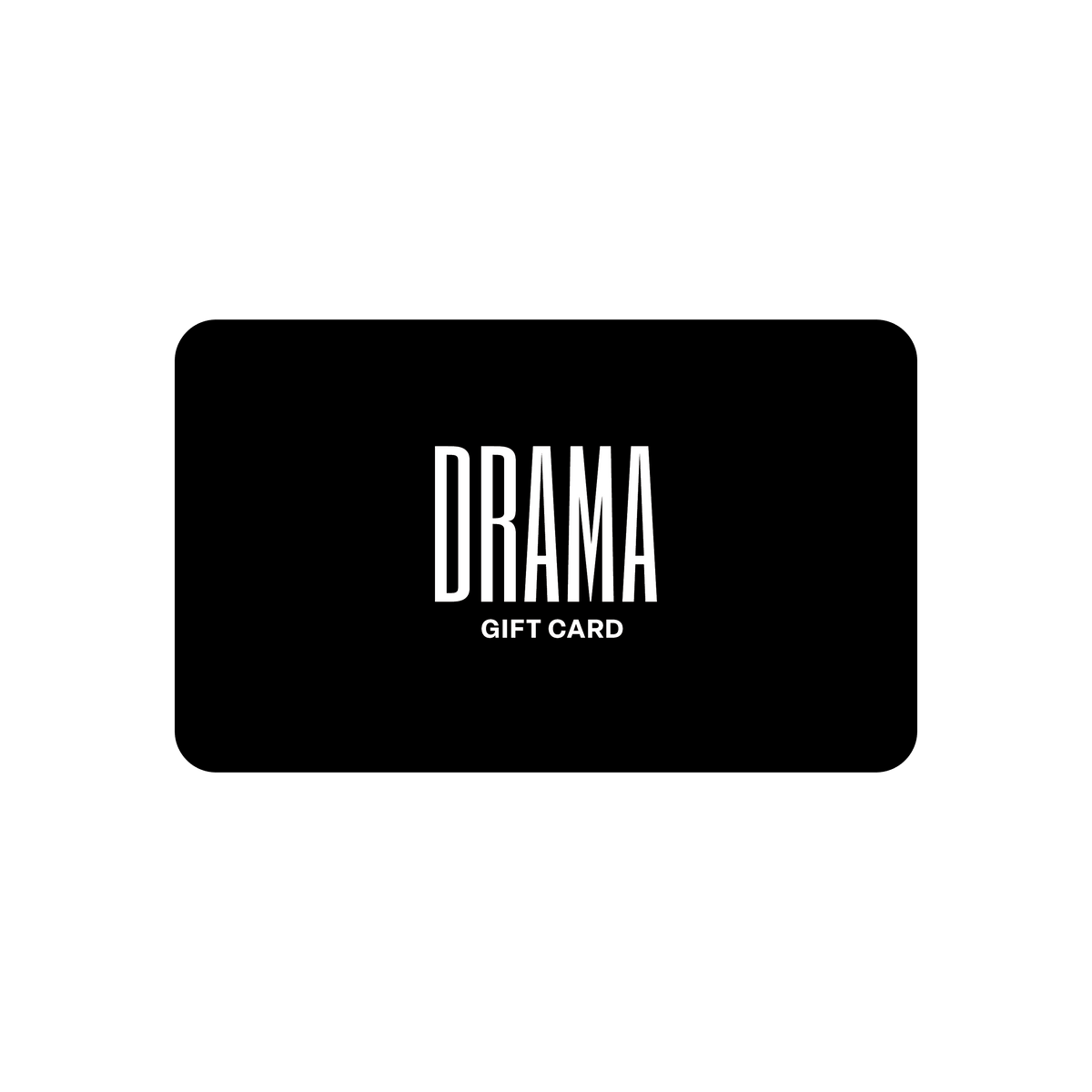 DRAMA Gift Card in black