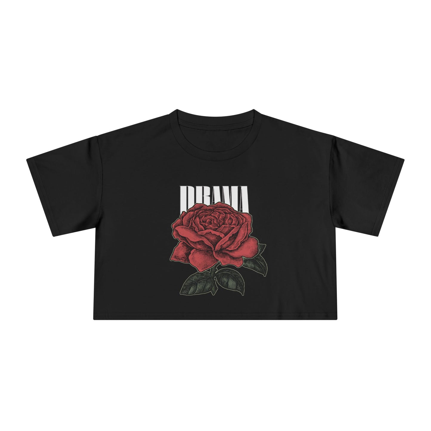 Grunge Crop Tee