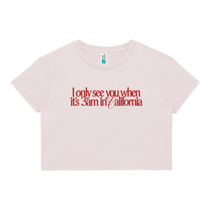 3AM Crop Tee