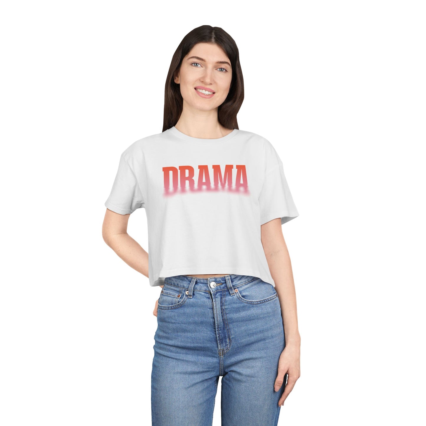 Gradient Crop Top