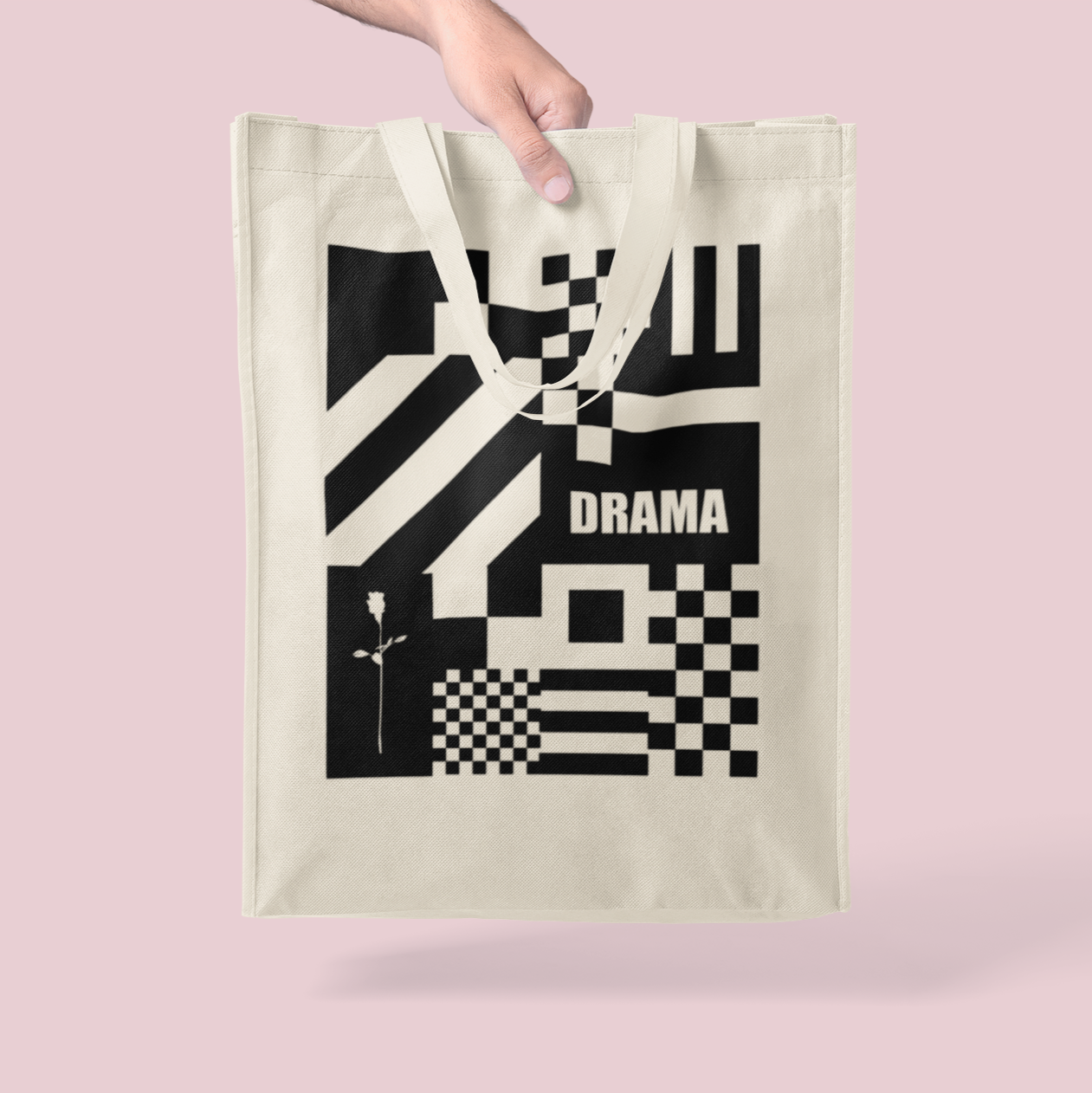 DRAMA PIXELS TOTE