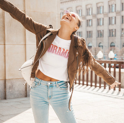 Gradient Crop Top